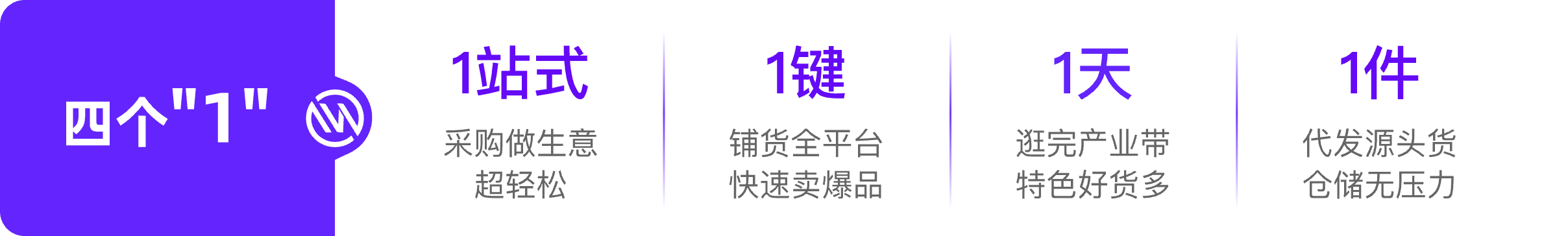 四个"1"